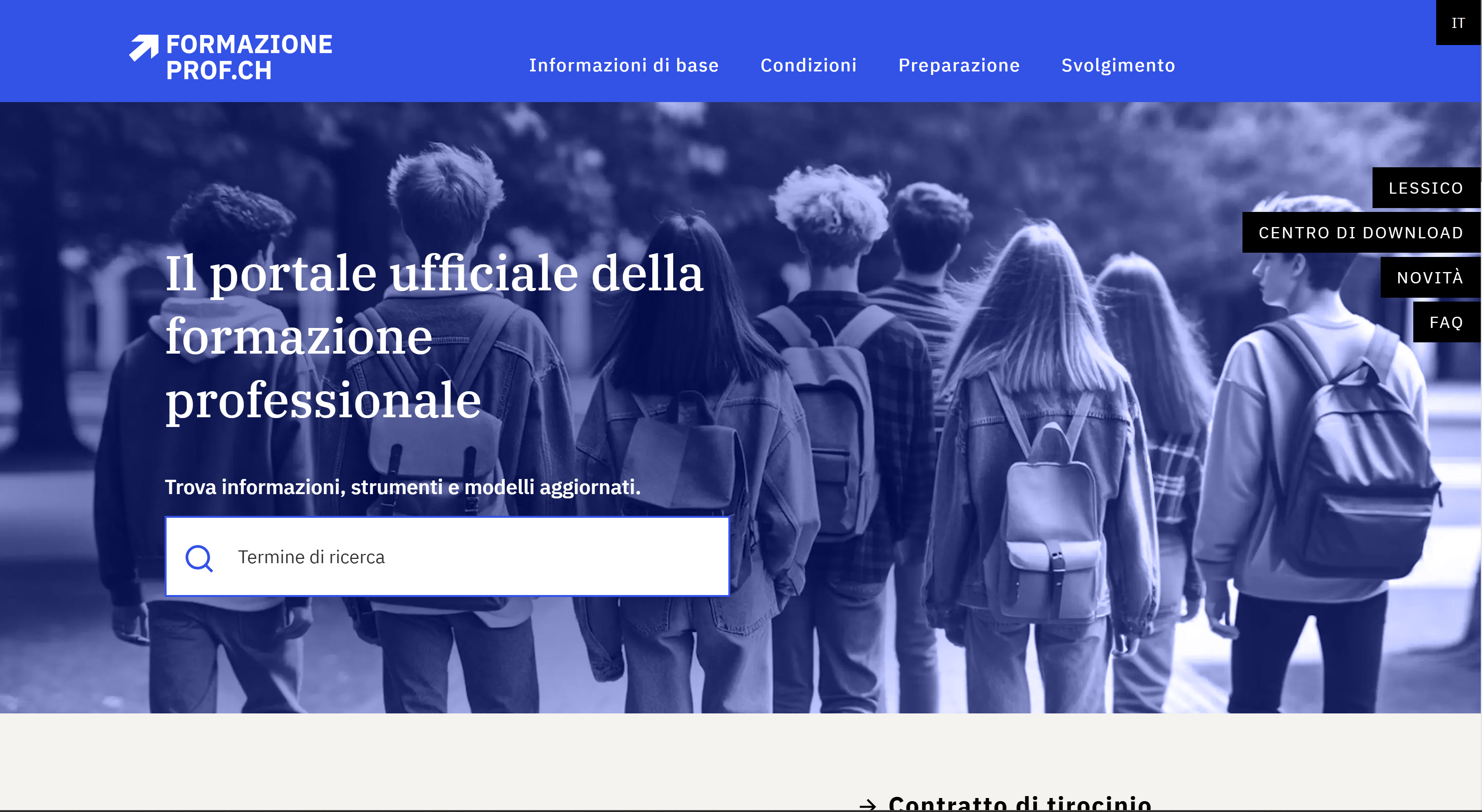 Sito di CSFO | DivisioneSito  Media Formazione professionale 