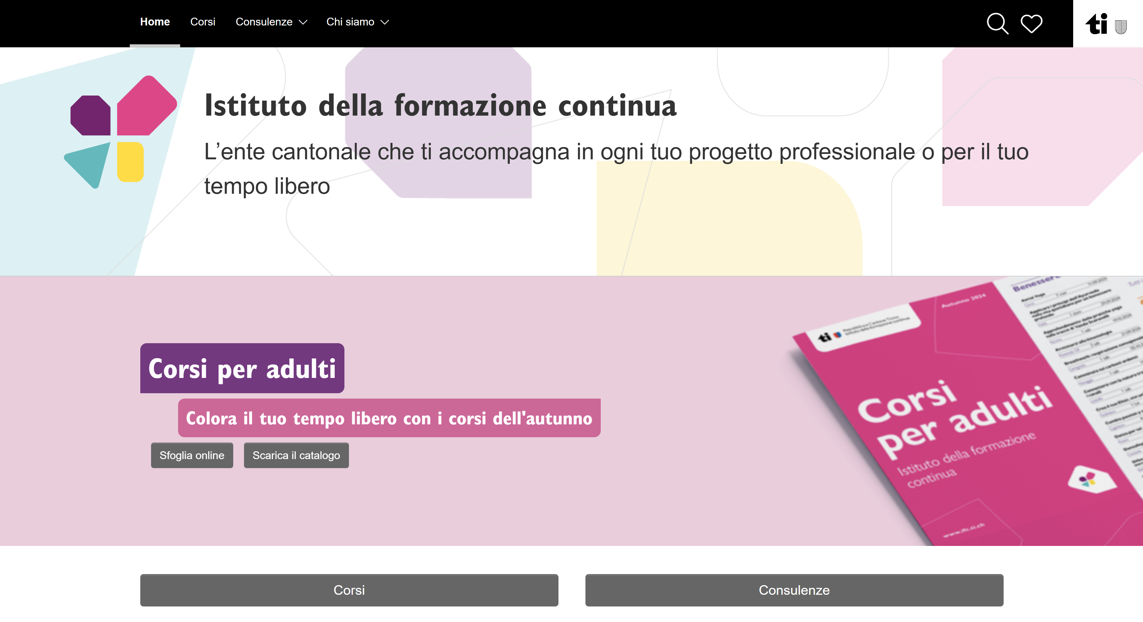 Istituto della formazione continua Sito dell'Istituto della formazione continua